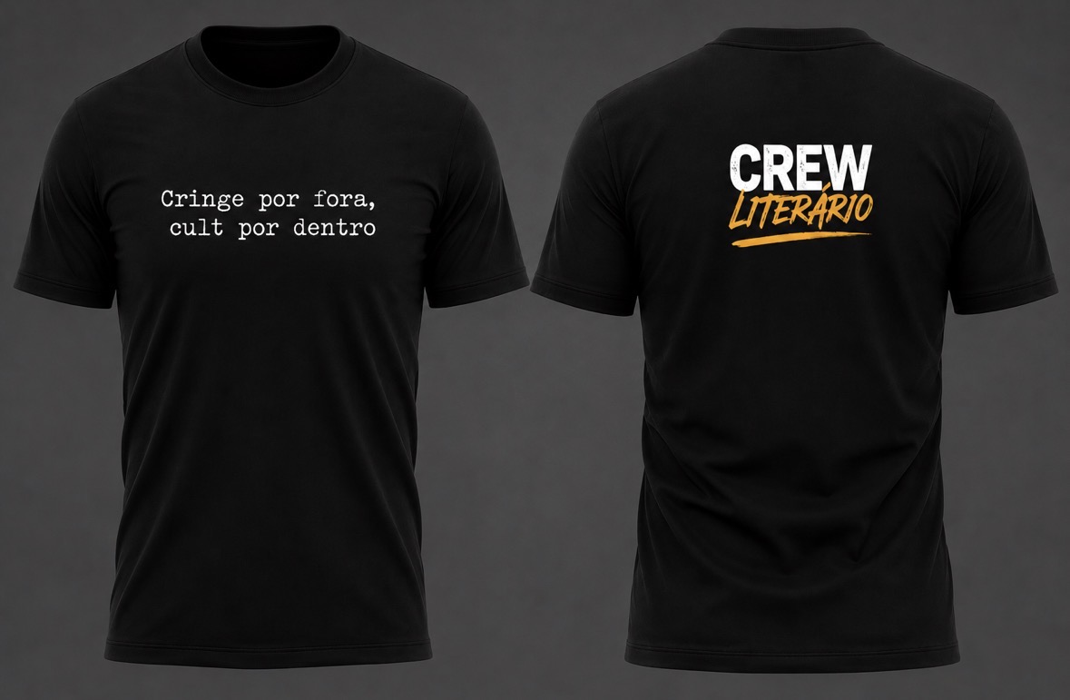 CAMISETA “CRINGE POR FORA” - CREW LITERÁRIO