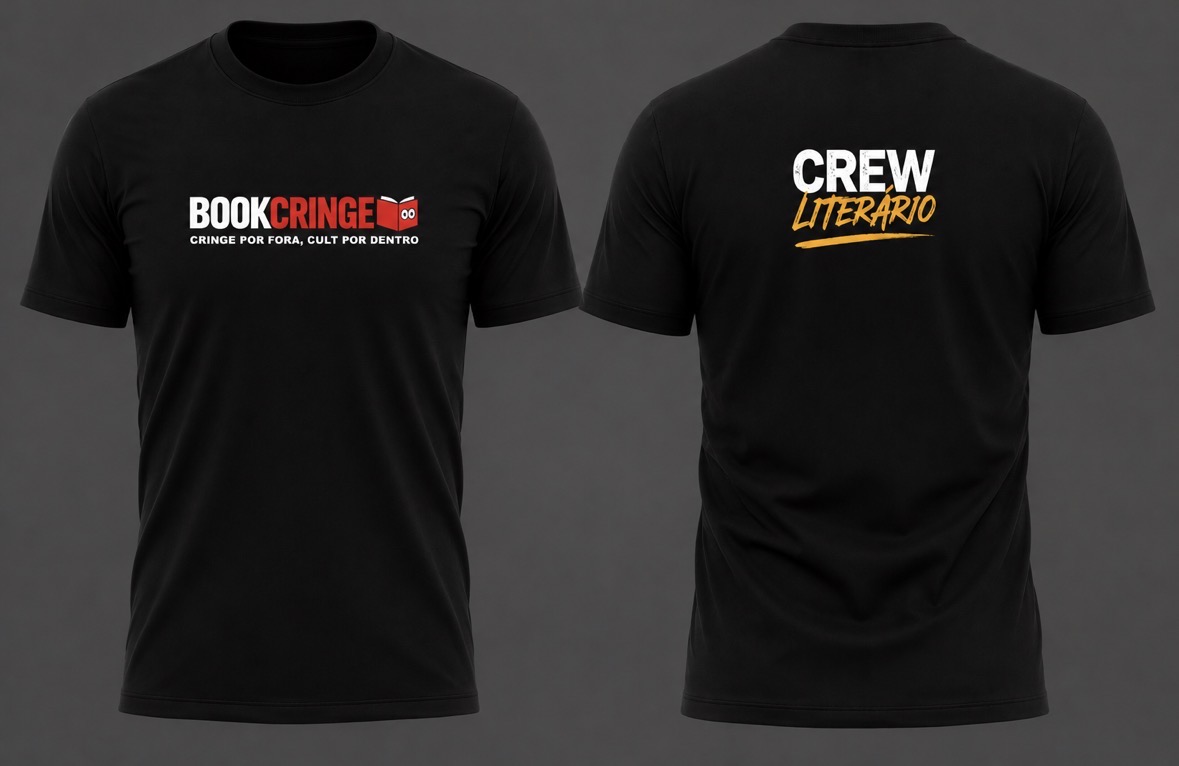 CAMISETA BOOKCRINGE - CREW LITERÁRIO