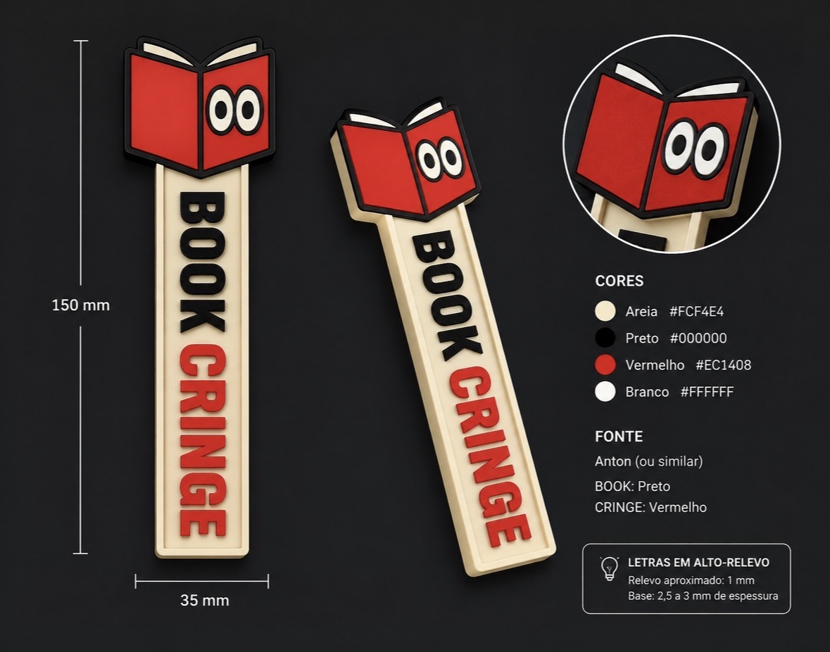 Marcador de Página BookCringe
