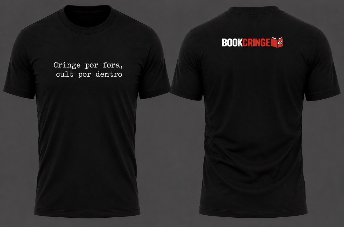 CAMISETA “CRINGE POR FORA” - BOOKCRINGE
